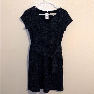 LOFT Tie Waist Business Casual Dress